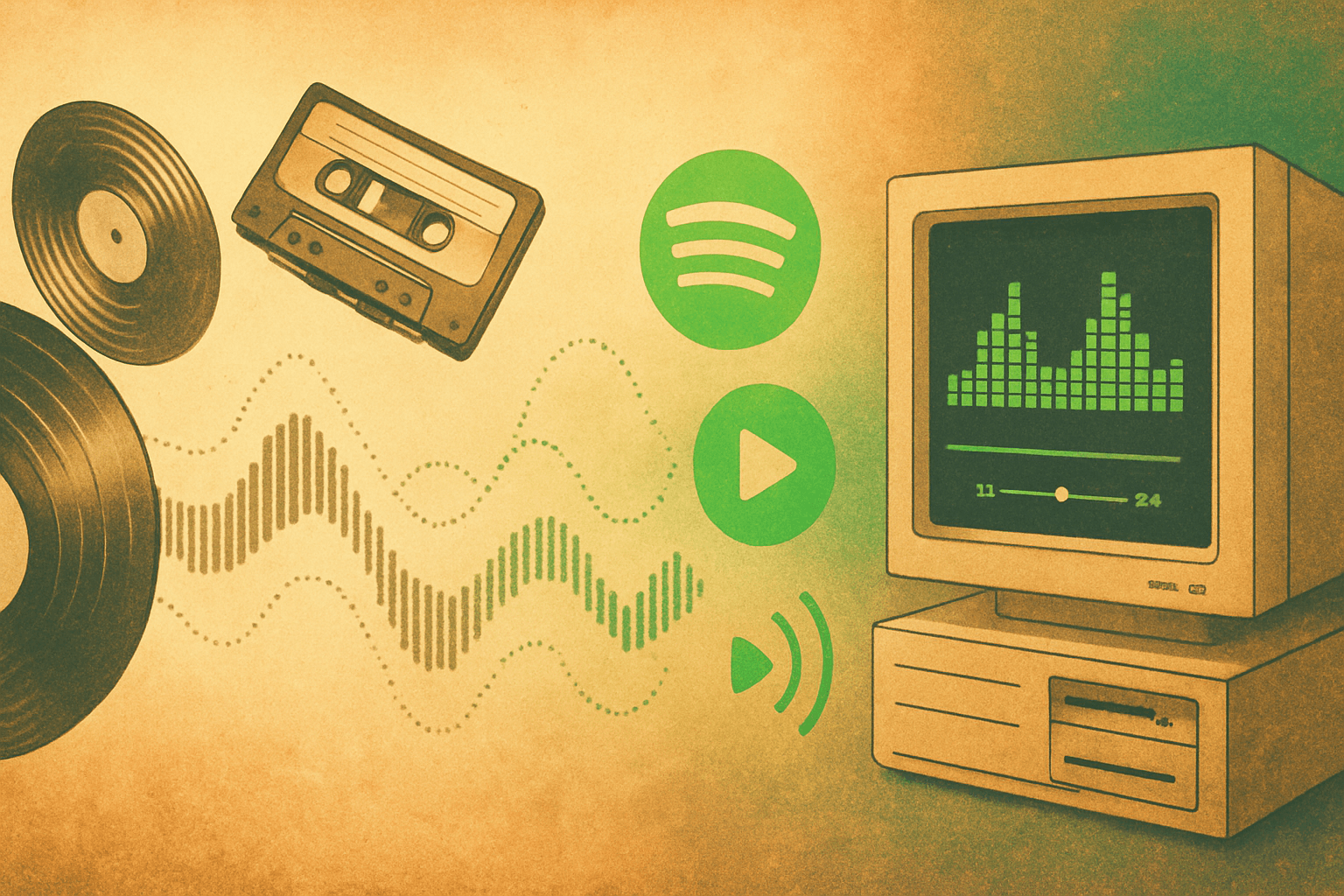 Discovering Spotify Before It Was Trendy: My 707-Hour Streaming Journey (2012-2013)